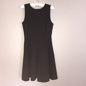 Black a-line dress